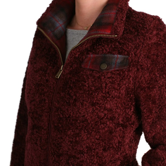 Pendleton Ladies' Fuzzy Zip Jacket, P42 - Picture 4 of 6